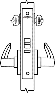 M3060 Mortise Lock - Image 1